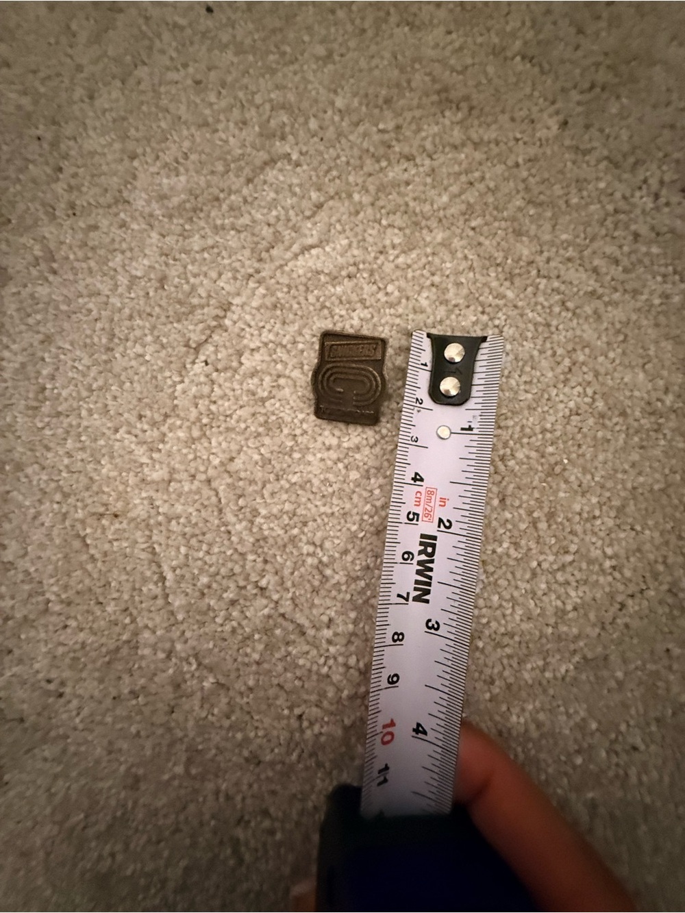 Snickers lapel pin